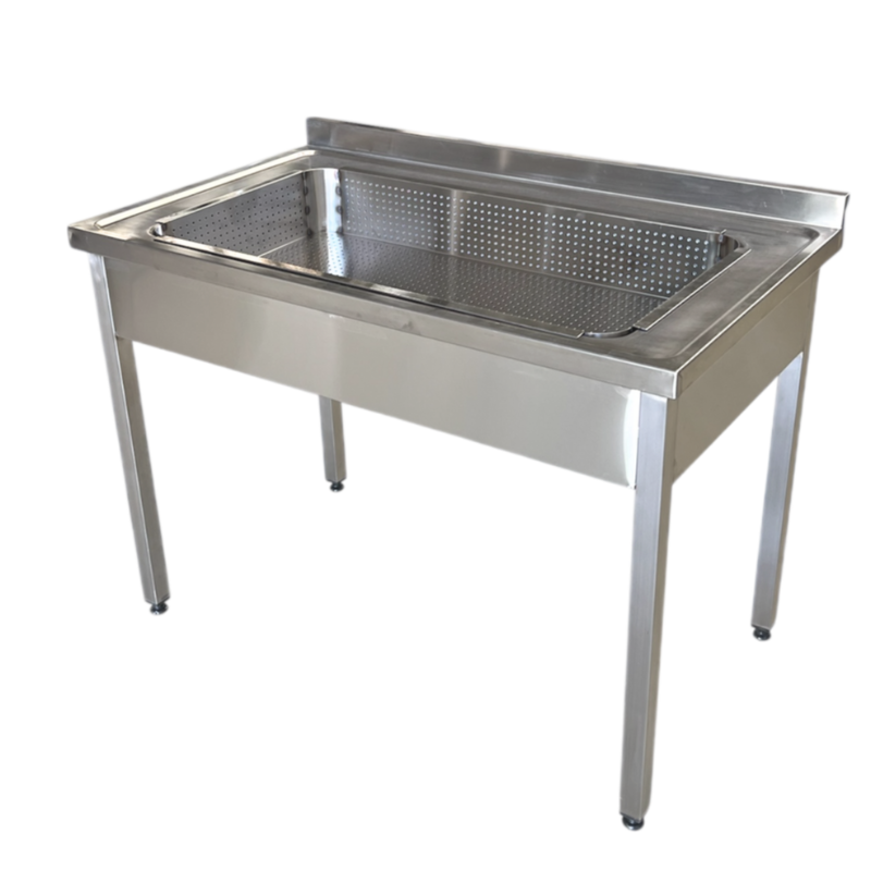 Table d’assainissement INOX