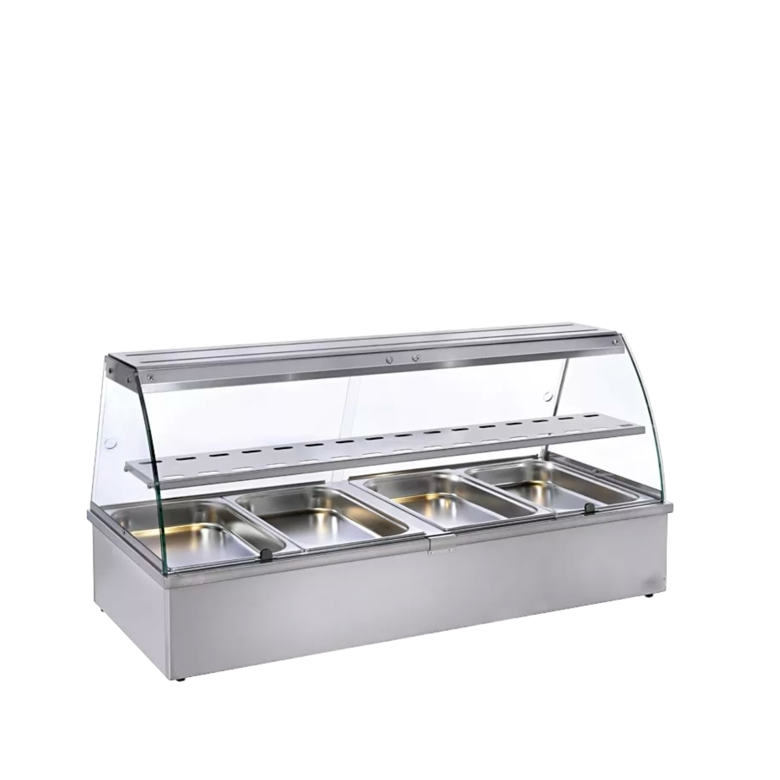 Vitrine bain-marie inox alimentairea