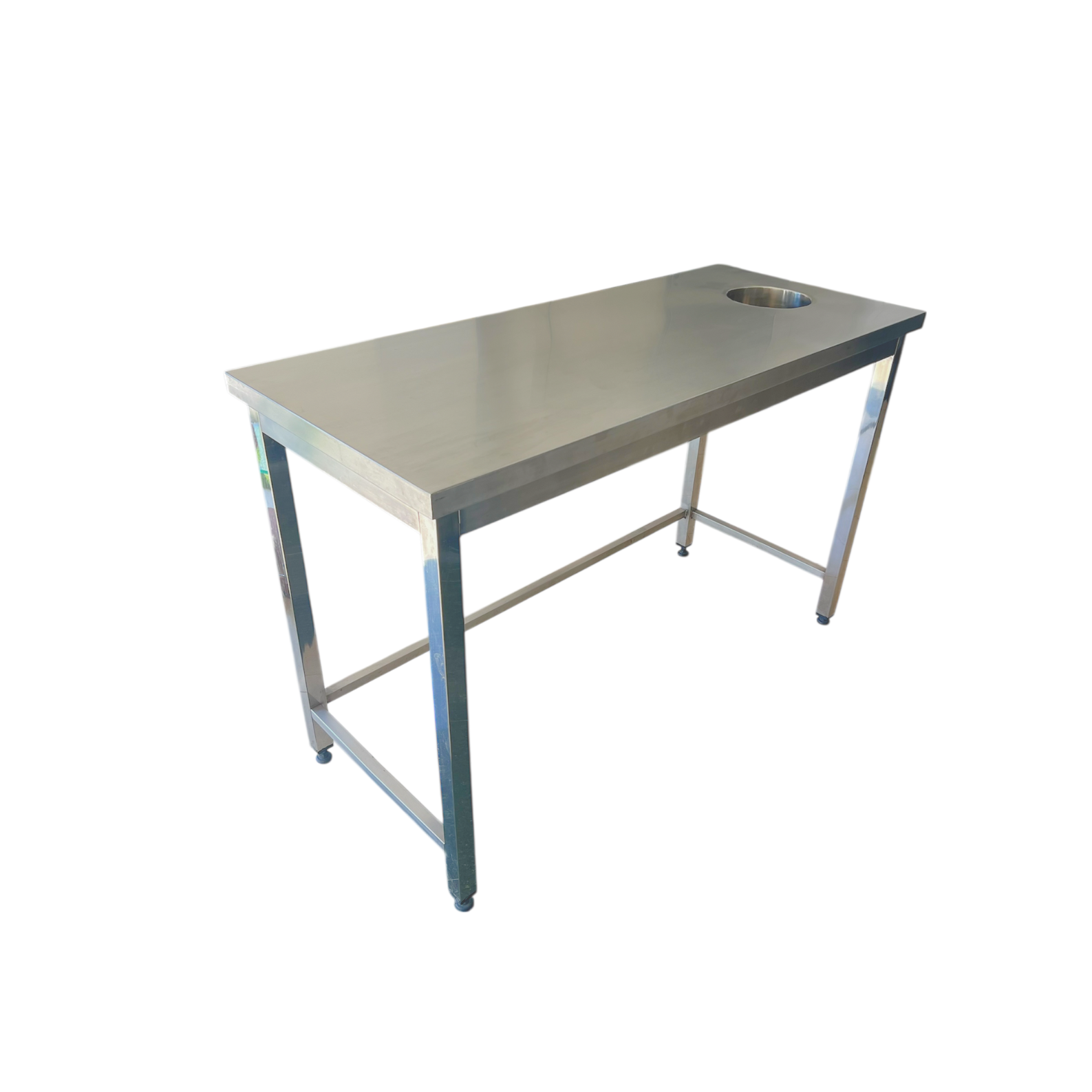 Table avec vide déchets